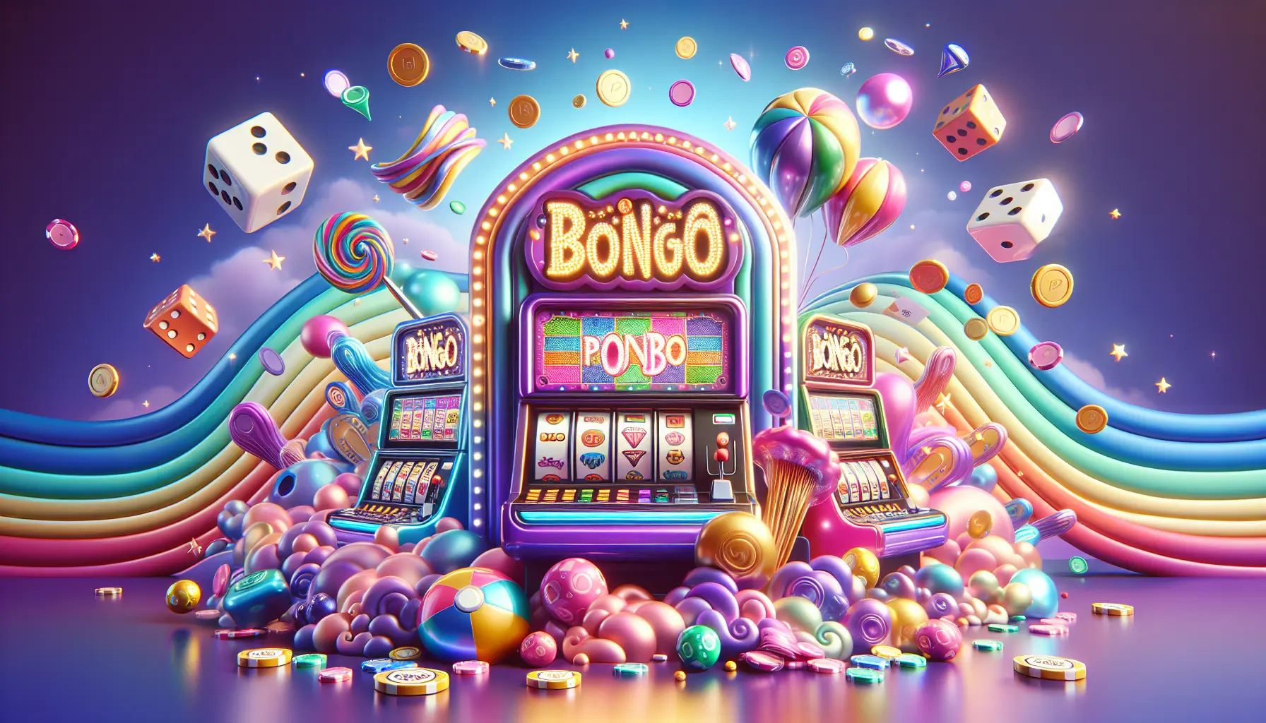 Bingo Bongo Casino arrière-plan festif